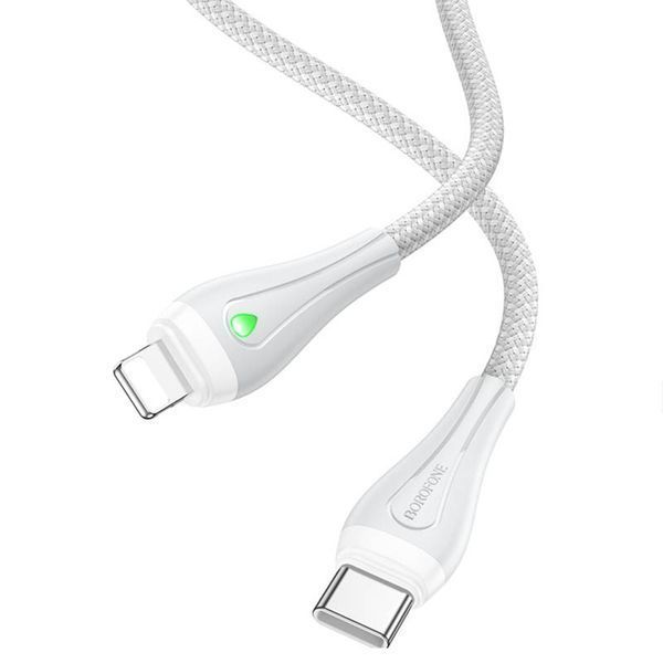 Дата кабель Borofone BX100 Advantage Type-C to Lightning 27W (1m) 67643 фото