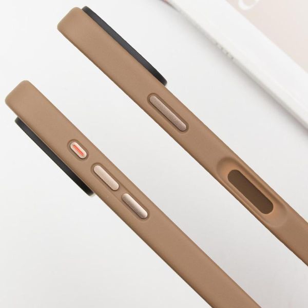 TPU+PC чохол Metal Buttons with Magnetic Fit для Apple iPhone 16 Pro (6.3") 73092 фото