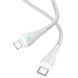 Дата кабель Borofone BX100 Advantage Type-C to Lightning 27W (1m) 67643 фото 2