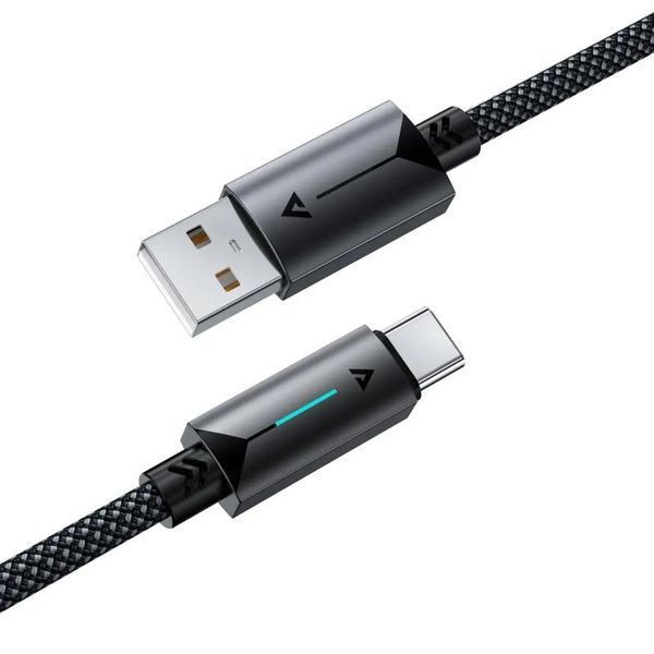 Дата кабель Acefast C19-04 USB to Type-C 3A (1.2m) 85430 фото