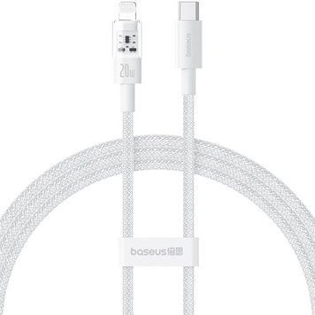 Дата кабель Baseus Gem Fast Charging Type-C to Lightning 20W (2m) (P10373001211-01) 80453 фото