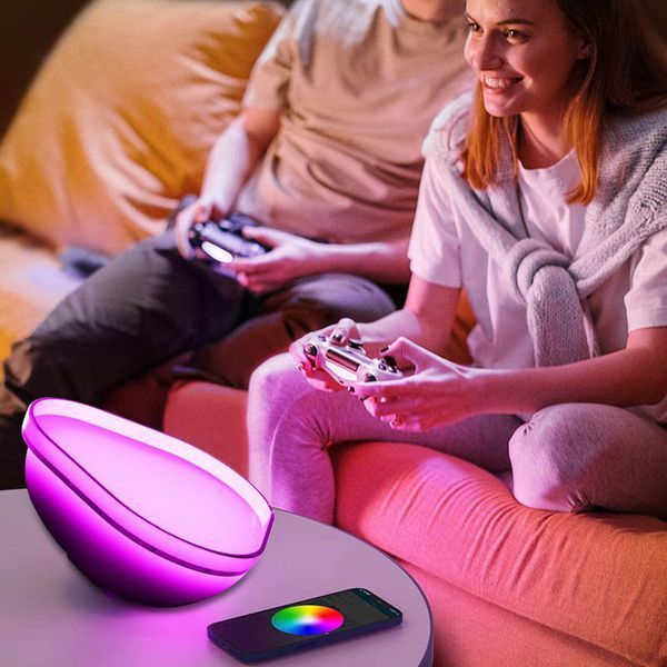 Настільний світильник SAL-009B Bluetooth USB interface with app 69971 фото