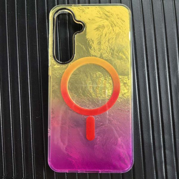 Чохол TPU Shiny Mountain Magnetic Fit для Samsung Galaxy S25 78882 фото