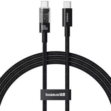 Дата кабель Baseus Gem Fast Charging Type-C to Type-C 100W (2m) (P10373000111-01) 80454 фото