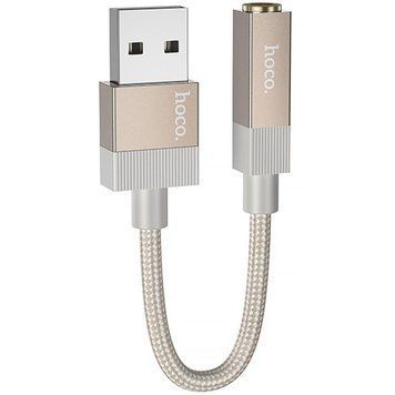 Перехідник Hoco UPA32D Clever USB to 3.5mm 81773 фото