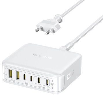 МЗП Baseus EnerFill FH21 PD120W+QC3.0 6in1 (2USB-A/4C) (E0120T) 87533 фото