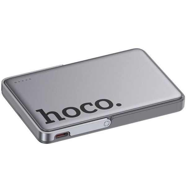 Портативний ЗП Power Bank Hoco Q36 Sunlight magnetic suction+holder PD20W з БЗП 5000 mAh 76876 фото