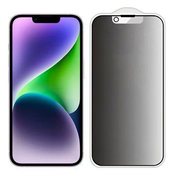 Захисне скло Privacy 5D Matte (тех.пак) для Apple iPhone 13 / 13 Pro / 14 / 16e / 17e (6.1") 49057 фото