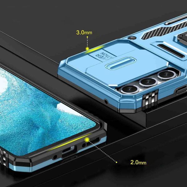 Ударостійкий чохол Camshield Army Ring для Samsung Galaxy A35 / A55 73009 фото