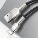 Дата кабель Baseus Cafule Metal USB to Lightning 2.4A (1m) (CALJK-A0) 74776 фото 2