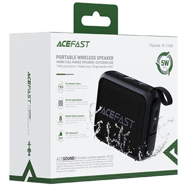 Bluetooth Колонка Acefast K4 Go 5W 86071 фото