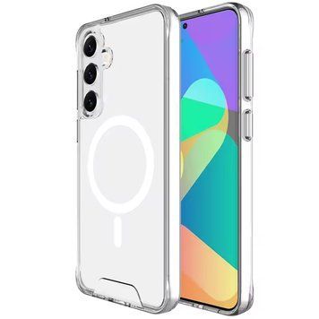 Чохол TPU Space Case with Magnetic Fit для Samsung Galaxy S26 FE / S25 FE 88965 фото