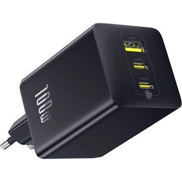 МЗП Baseus EnerFill FE11 Fast Charger PD100W+QC3.0 (1USB-A/2C) (P101821) 85335 фото