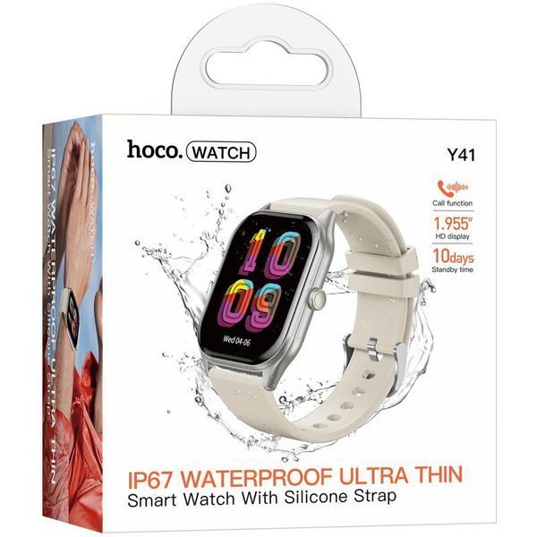Смарт-годинник Hoco Y41 Smart sports watch (call version) 84265 фото