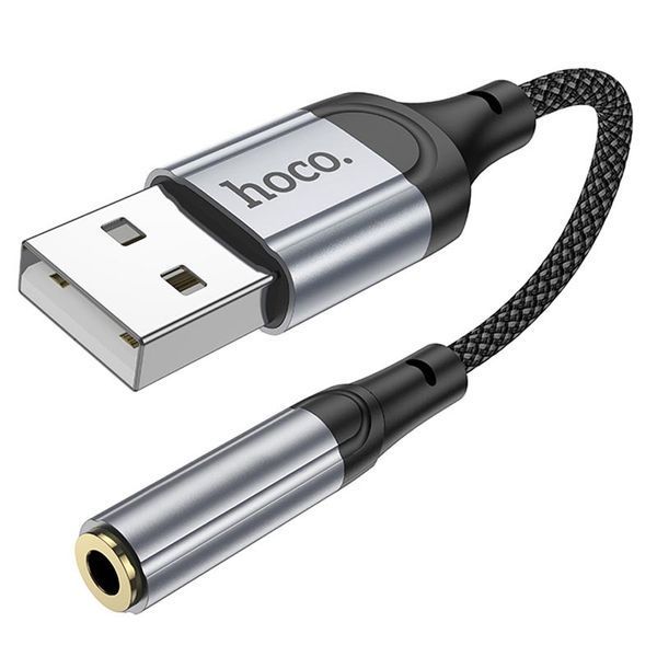 Перехідник Hoco LS36 Fresh USB to 3,5 AUX 73144 фото