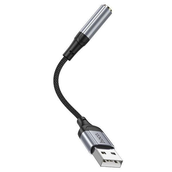 Перехідник Hoco LS36 Fresh USB to 3,5 AUX 73144 фото