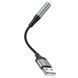 Перехідник Hoco LS36 Fresh USB to 3,5 AUX 73144 фото 3