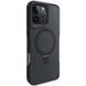 TPU+PC чохол Metal Buttons with Magnetic Fit Carbon Ring для Apple iPhone 16 Pro (6.3") 73488 фото 1