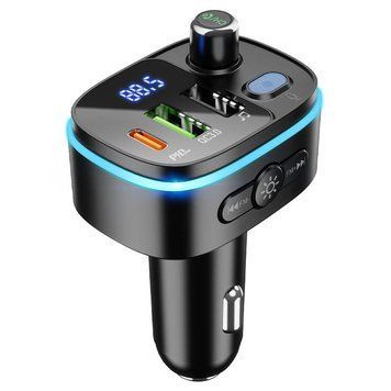 АЗП FM модулятор Hoco E62 PD20W+QC3.0 (2USB-A/1C) 53010 фото