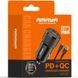АЗП Amaya ACC-14C PD15W+QC3.0 total 35W (1USB-A/1C) + кабель USB to Type-C 87829 фото 2