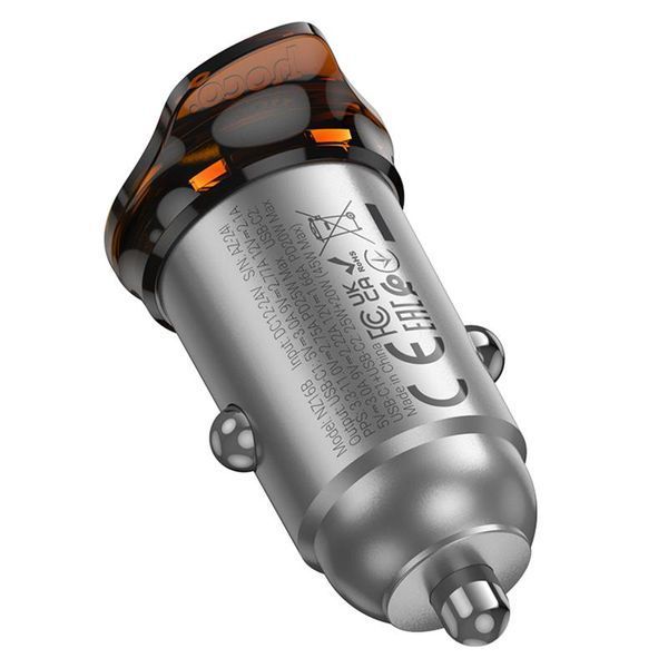 АЗП Hoco NZ16B Rigorous PD45W (2USB-C) 79421 фото