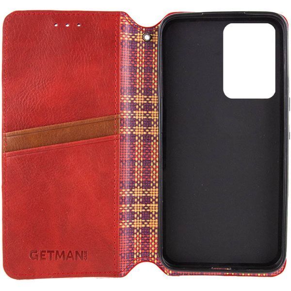 Шкіряний чохол-книжка GETMAN Cubic (PU) для Xiaomi 13T / 13T Pro 67094 фото