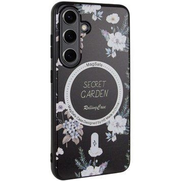 TPU+PC чохол Secret Garden with Magnetic Fit для Samsung Galaxy S24+ 74748 фото