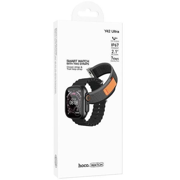 Смарт-годинник Hoco Y42 Ultra Smart sports watch (call version) 85066 фото