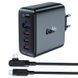МЗП Acefast A37 PD100W+QC3.0 GaN (1USB-A/3C) + кабель Type-C to Type-C 2m 85422 фото 1
