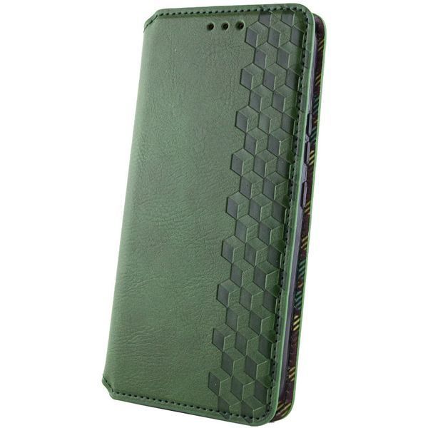 Шкіряний чохол-книжка GETMAN Cubic (PU) для Motorola Edge 70 Fusion / 70 Fusion+ 86680 фото