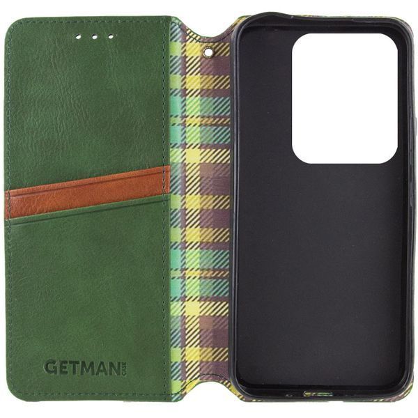 Шкіряний чохол-книжка GETMAN Cubic (PU) для Motorola Edge 70 Fusion / 70 Fusion+ 86680 фото